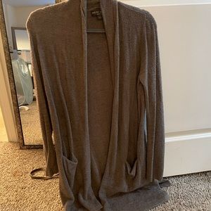 Barefoot dreams cardigan with pockets